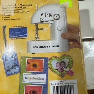 Mini Sewing Machine - White